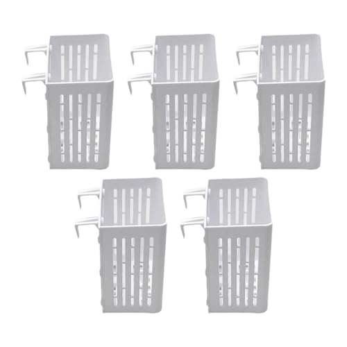 JISADER 5 Pcs Aquarium Anlage Halterung Halter Töpfe Tassen Clips mit Haken Wasser Anlage Netze Töpfe für Teich Aquarien Und, Weiß JISADER 5 Pcs Aquarium Anlage Halterung Halter Töpfe Tassen Clips mit Haken Wasser Anlage Netze Töpfe für Teich Aquarien Und, Weiß von JISADER