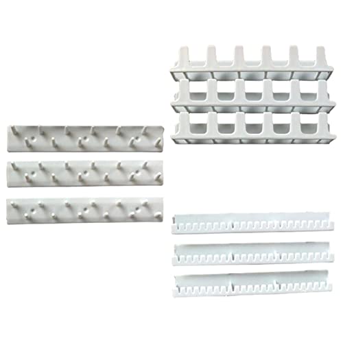 JISADER 9 Teiliges Selbstklebendes Schmuck Organizer Haken Wandhalterungs Regal Kunststoff Set JISADER 9 Teiliges Selbstklebendes Schmuck Organizer Haken Wandhalterungs Regal Kunststoff Set von JISADER