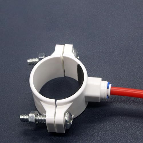 JISADER Abflusssattelklemme, Trinkwasser-Abfallfilterhalter, stabile Kücheninstallation, universelle Passform, praktische Filterklemme, White JISADER Abflusssattelklemme, Trinkwasser-Abfallfilterhalter, stabile Kücheninstallation, universelle Passform, praktische Filterklemme, White von JISADER