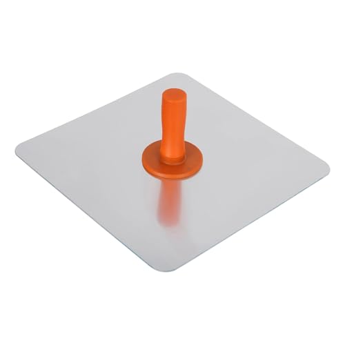 JISADER Aluminium Gipshalter, Verputzwerkzeug mit Softgriff, Mörtelbretthalter für Mörtel, 34.5 Cm X 11 Cm von JISADER