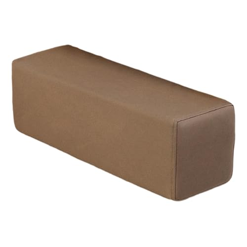JISADER Armlehnenkissen für Sofa Stützkissen, Stretch Sofa Armlehnen, Anpassbares Sofakissen, Schaum-Armlehnenkissen, Weicher Bettspaltnahtfüller für Auto, Schlafzimmer, Wohnzimmer, Couch, Braun von JISADER