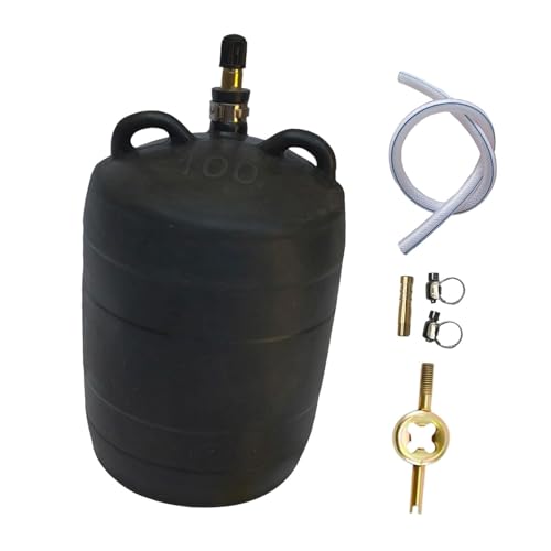 JISADER Aufblasbarer Rohrstopfen-Kanalisationsprüfballon Praktischer Rohrdruckprüfstopfen für Abwasserleitungen Wohnabflüsse, Dn100mm Dn110mm von JISADER