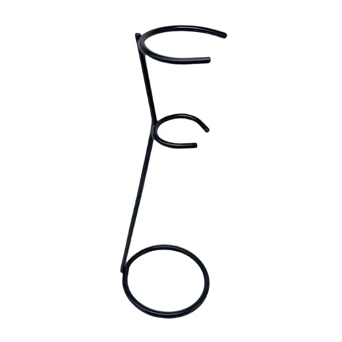 JISADER Aufschäumerständer, Milchaufschäumerhalter, robuster, multifunktionaler Metallständer, Eierschlägerständer für Handaufschäumer auf der Arbeitsplatte, Schwarz von JISADER