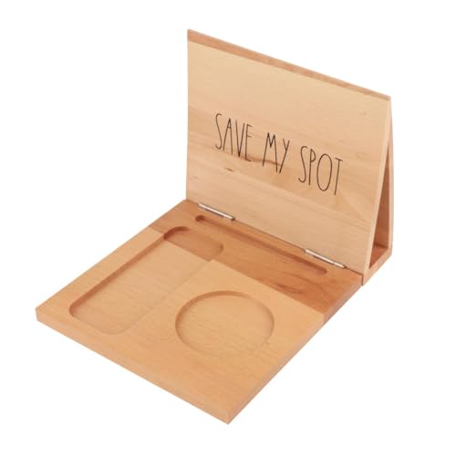 JISADER Dreieckiger Buchhalter, kleines Bücherregal, Geschenk, Tischdekoration, Bücherregal, Organizer, Mini-Buchablage für Nachttisch von JISADER
