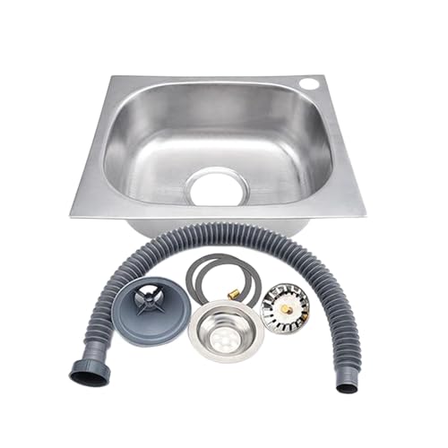 JISADER Einzelbecken Einbauspüle Küchenarmaturen Küchenspüle Becken für Esszimmer von JISADER