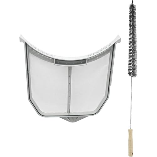 JISADER Flusensieb Ersatz Flusensieb Netzmasche mit Robustem PP für Waschmaschine Und Reinigung Wartung von JISADER