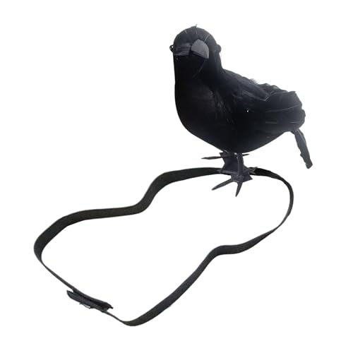 JISADER Handgemachte Schwarze Krähe für Festliche Anlässe, Style E von JISADER