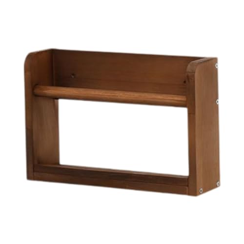 JISADER Hölzerne schwimmende Bücherregal Wandlagerregal Organizer Hausdekoration Bilderrahmenhalter für Kinder Zimmer, Brown 30x12x20cm JISADER Hölzerne schwimmende Bücherregal Wandlagerregal Organizer Hausdekoration Bilderrahmenhalter für Kinder Zimmer, Brown 30x12x20cm von JISADER
