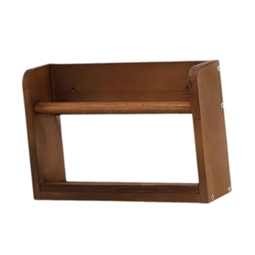 JISADER Hölzerne schwimmende Kindergärten Bücherregal Bilderrahmenhalter Mode Lagerregal Wandmontage Regal für Café Schlafzimmer Flur Schlafzimmer, Brown 40cmx12cmx20cm JISADER Hölzerne schwimmende Kindergärten Bücherregal Bilderrahmenhalter Mode Lagerregal Wandmontage Regal für Café Schlafzimmer Flur Schlafzimmer, Brown 40cmx12cmx20cm von JISADER