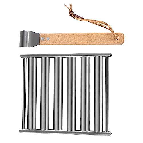 JISADER Hot Dog Grill Roller Hot Dog Roller Hitze gleichmäßig Grill Herd Wärmer Wurst Roller Rack Wurst Roller Halter für Eierbrötchen, Ohne Stöcke von JISADER