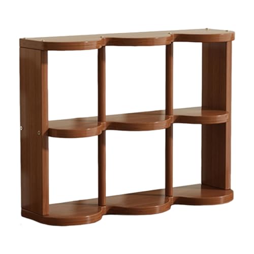 JISADER Kaffeebecher Halter Getränke Tasse Display Rack Organizer Display Regal für Kaffee Bar Desktop, 43x12.5x33.5cm von JISADER
