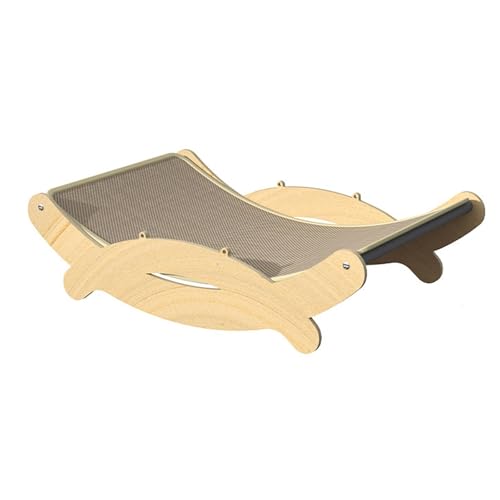 JISADER Katzenkratzbrett Robustes, Verschleißfestes Haustierbett Sisal Katzenkratzbett von JISADER