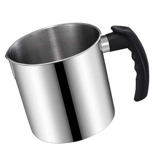 JISADER Kerzenherstellungs-Gießtopf DIY 1,3 l multifunktionaler, langlebiger, tropffreier Wachsschmelztopf JISADER Kerzenherstellungs-Gießtopf DIY 1,3 l multifunktionaler, langlebiger, tropffreier Wachsschmelztopf von JISADER
