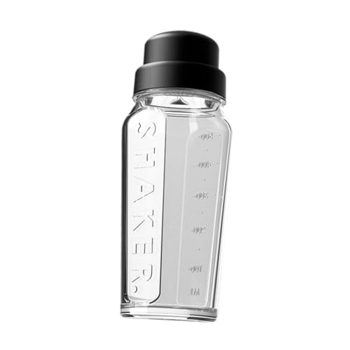 JISADER Klarer -Shaker, Getränkemixer, Barzubehör, 560 ml mit Skala, Barzubehör, Barkeeper-Shaker, transparenter Mixbecher für zu Hause, Schwarz JISADER Klarer -Shaker, Getränkemixer, Barzubehör, 560 ml mit Skala, Barzubehör, Barkeeper-Shaker, transparenter Mixbecher für zu Hause, Schwarz von JISADER