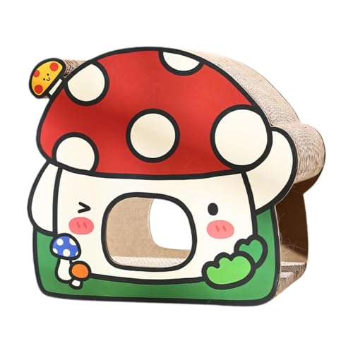 JISADER Kratzbaum in Pilzform, Kratzbaum für Katzen, Zum Spielen Im Haus JISADER Kratzbaum in Pilzform, Kratzbaum für Katzen, Zum Spielen Im Haus von JISADER