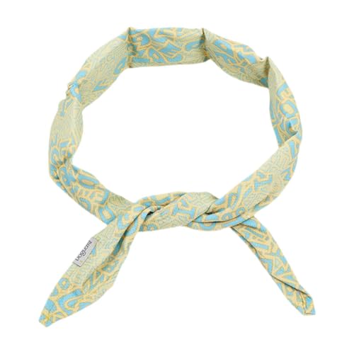 JISADER Kühlendes Hundehalsband, Haustier Halsmanschette, Kühlendes Hundehalstuch, Eisschal für Indoor Camping, Blaugelb, L JISADER Kühlendes Hundehalsband, Haustier Halsmanschette, Kühlendes Hundehalstuch, Eisschal für Indoor Camping, Blaugelb, L von JISADER