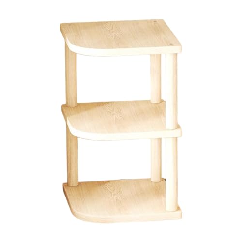 JISADER Lagerregal Desktop-Organizer Halter Arbeitsplatte Rack Dekor Zubehör Rustikalen Schreibtisch Bücherregal Tischplatte Ständer Display Regal von JISADER