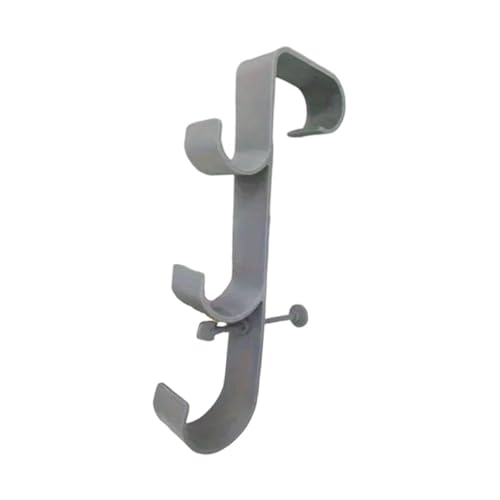JISADER Pool Pole Aufhänger Haken Pinsel Aufhänger Poolside Pool Blatt Skimmer Net Halter für Skimmer, Grau, 1 Stück JISADER Pool Pole Aufhänger Haken Pinsel Aufhänger Poolside Pool Blatt Skimmer Net Halter für Skimmer, Grau, 1 Stück von JISADER