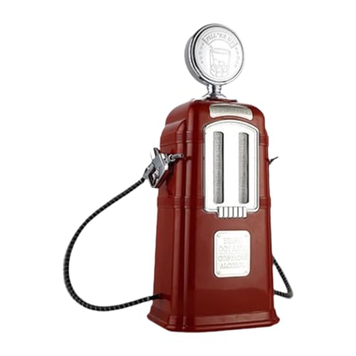 JISADER Pump Getränkespender, Barzubehör, 2L Retro Doppelpumpen Getränkespender für Sprudelwasser, Rot JISADER Pump Getränkespender, Barzubehör, 2L Retro Doppelpumpen Getränkespender für Sprudelwasser, Rot von JISADER