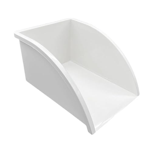 JISADER Regenwassersammelsystem, Kehrschaufel, Regentonne, Regenabweiser, Ausziehbarer Ausguss für Den Außenbereich, Weiß von JISADER