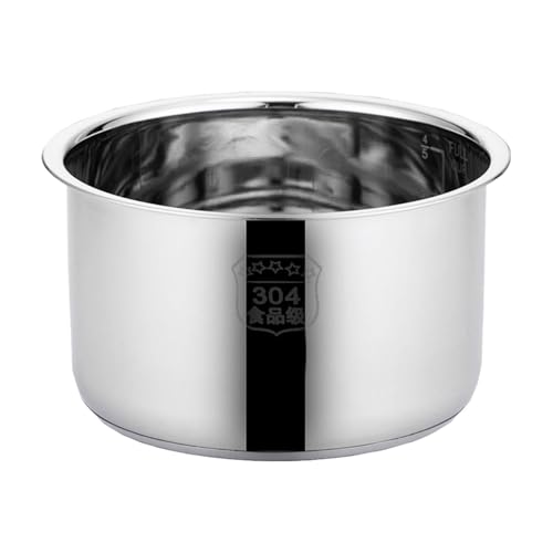 JISADER Reiskocher Innentopf Edelstahl, Höhe 10,4 cm, Reinigung für Gastronomie JISADER Reiskocher Innentopf Edelstahl, Höhe 10,4 cm, Reinigung für Gastronomie von JISADER
