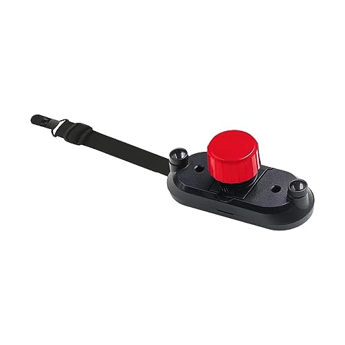 JISADER Rucksackgurt, Regenschirm Clip, Regenschirmhalter, Clip, Gadget, Regenschirmständer, Clip, Klein, Einfach zu Montieren, Leicht, Freihändige Regenschir, Rote Abdeckung von JISADER