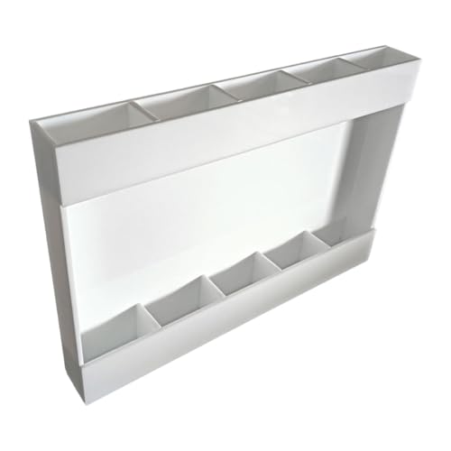 JISADER Strohhalter Acryl Strohhalter Schranktür Strohhalm-Organizer Küchenhalter Spender Platzsparendes Design mit Doppelseitigem von JISADER