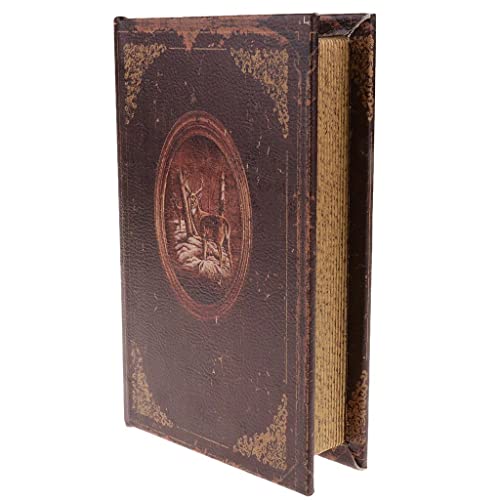 JISADER Studierzimmer Simulation Buch Ornamente Buchmodell für Zuhause, Brown_B, wie beschrieben JISADER Studierzimmer Simulation Buch Ornamente Buchmodell für Zuhause, Brown_B, wie beschrieben von JISADER