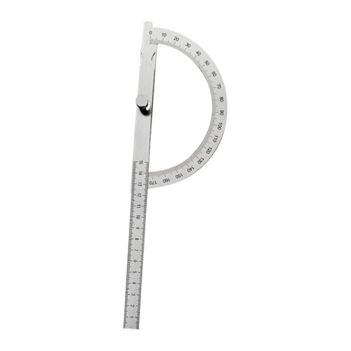 JISADER Winkel, Messwerkzeug, Holzbearbeitungslineal, Winkelmesser Aus Edelstahl Zum Messen, Hohl 28x8.3cm JISADER Winkel, Messwerkzeug, Holzbearbeitungslineal, Winkelmesser Aus Edelstahl Zum Messen, Hohl 28x8.3cm von JISADER