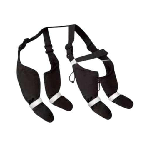JISADER wasserdichte Hundestiefel mit Hosenträgern, Hosenträger Stiefel für Hunde, Dog Suspender Boots, Verstellbare Strapsstiefel für Mittelgroße bis Große Hunde zum Spazierengehen, XL JISADER wasserdichte Hundestiefel mit Hosenträgern, Hosenträger Stiefel für Hunde, Dog Suspender Boots, Verstellbare Strapsstiefel für Mittelgroße bis Große Hunde zum Spazierengehen, XL von JISADER