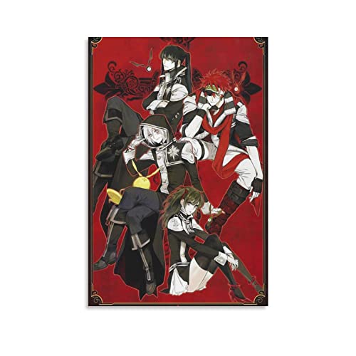 Anime-Poster D.Gray Man Poster, coole Kunstwerke, Gemälde, Wandkunst, Leinwanddrucke, hängende Bilder, Poster, 20 x 30 cm von JITENG