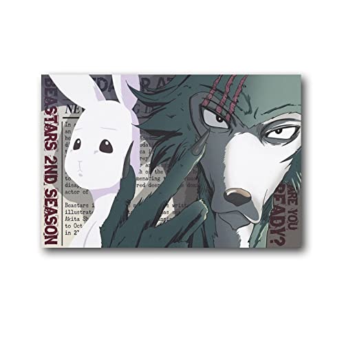 Beastars Vol.2 Poster Leinwand Wandkunst Drucke Poster Foto Bild Malerei Poster Raumdekoration 20 x 30 cm von JITENG