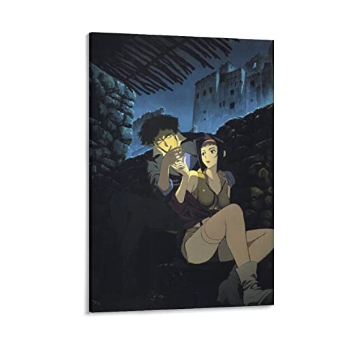 JITENG Cowboy Bebop Anime-Poster Leinwand Wandkunst Poster Dekorativ Modern Home Print Bild Kunstwerke Poster 30 x 45 cm von JITENG