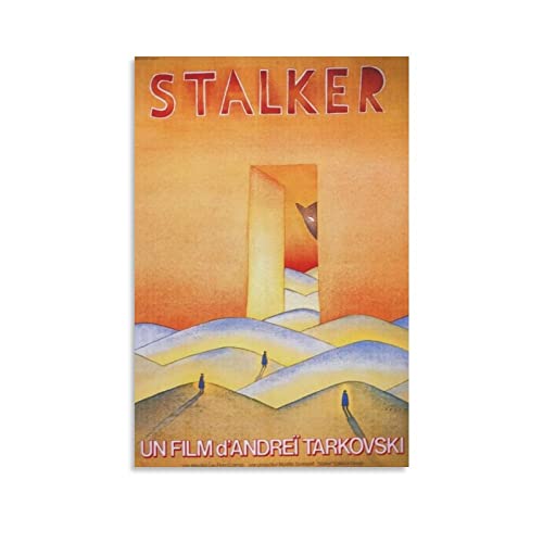 JITENG Stalker (1979) Vintage-Filmposter auf Leinwand, Kunst, Poster und Wandkunstdruck, moderne Familiendekoration, Poster, 40 x 60 cm von JITENG