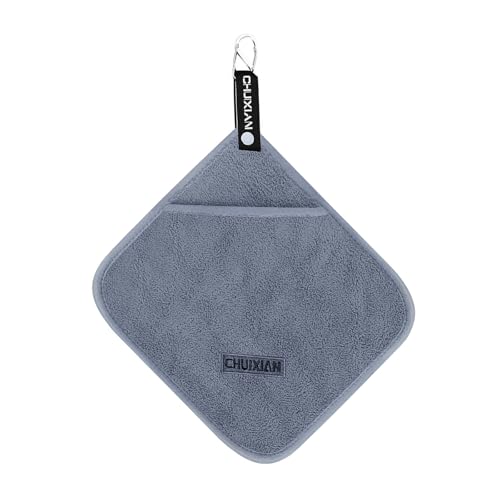 JITNGM Angelhandtücher Mit Clip Mikrofaser Handtüchern Fischereizubehör Weiche Schnelle Trocknenköder Handtuch Zum Schrubben Von Booten Und Stangen von JITNGM