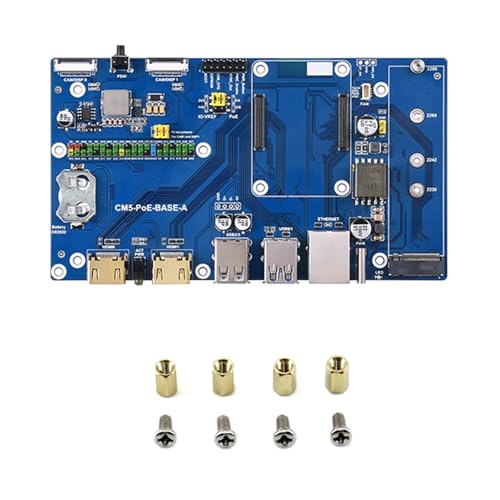 JITNGM CM5 Compute 5 Expansion Board Mit NVME Festplattenunterstützung Und Typ C Leistung Für Einen Effizienten Betrieb JITNGM CM5 Compute 5 Expansion Board Mit NVME Festplattenunterstützung Und Typ C Leistung Für Einen Effizienten Betrieb von JITNGM