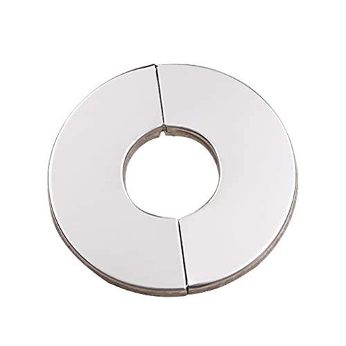 Selbstklebende Wand Split Flansch Escutcheon Abdeckplatte Duschhahn Dekorative Abdeckung Chrom Finish Edelstahl Selbstklebende Wand Split Flansch Escutcheon Abdeckplatte Duschhahn Dekorative Abdeckung Chrom Finish Edelstahl von JITNGM