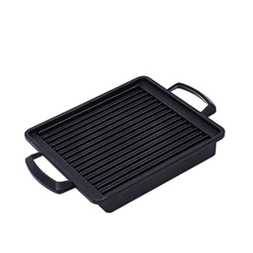 Tragbare BBQ Grillpfannen Nicht Stall Grillplatte Aluminium Außengrillschale Rechteck Grillplatte Einfach Zu Reinigen Zu Reinigen von JITNGM