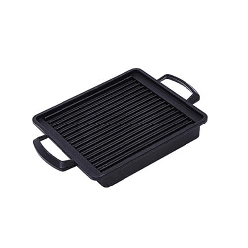 Tragbare BBQ Grillpfannen Nicht Stall Grillplatte Aluminium Außengrillschale Rechteck Grillplatte Einfach Zu Reinigen Zu Reinigen von JITNGM
