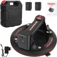 Jiubiaz 1x Elektrischer Saugnapf Elektrischer Glasheber Fliesenheber Glassauger Transport Mit Datendisplay mit 2 Akku 200mm von JIUBIAZ