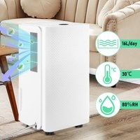 Jiubiaz Luftentfeuchter Lufttrockner 16L/Tag 2L-Tank, Raumentfeuchter 38dB, mit Wassertank Dehumidifier von JIUBIAZ