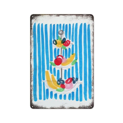 Fruit Tower Kitchen Art Feine kreative Neuheit Einzigartige lustige Dose wasserdichte Metall Blechschild Plakette Poster Vintage Kultur Wanddekoration Aluminium Garten Restaurant Wohnzimmer Schlafzi Fruit Tower Kitchen Art Feine kreative Neuheit Einzigartige lustige Dose wasserdichte Metall Blechschild Plakette Poster Vintage Kultur Wanddekoration Aluminium Garten Restaurant Wohnzimmer Schlafzi von JIUFOTK