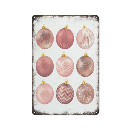 Shabby Chic Weihnachtsdekorationen Kugeln Wandkunst Blush Decor Sale Ornament Metall Blechschild Plakette Poster Vintage Kultur Wanddekoration Aluminium Garten Restaurant Wohnzimmer Schlafzimmer 12 Shabby Chic Weihnachtsdekorationen Kugeln Wandkunst Blush Decor Sale Ornament Metall Blechschild Plakette Poster Vintage Kultur Wanddekoration Aluminium Garten Restaurant Wohnzimmer Schlafzimmer 12 von JIUFOTK