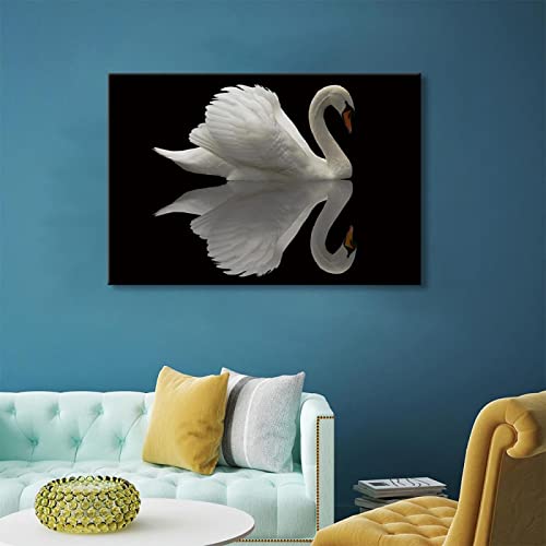 White Swan Wall Art Prints Artwork Poster Malerei Elegante Schwan Bilder Druck auf Leinwand für Home Office Dekorationen, 20 * 30cm, ungerahmt White Swan Wall Art Prints Artwork Poster Malerei Elegante Schwan Bilder Druck auf Leinwand für Home Office Dekorationen, 20 * 30cm, ungerahmt von JIUJIUJIU