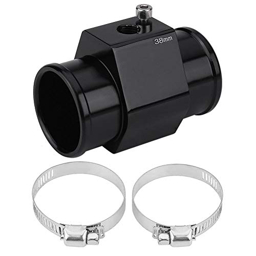 Yctze Temperatursensor Adapter, Aluminiumlegierung Auto Wassertemperatur Temperaturgelenk Rohrschlauch Sensor Adapter(38mm) für adapter kühlerschlauch 38mm,wassertemperatur verbindungsrohr,adapter küh von JIULAN