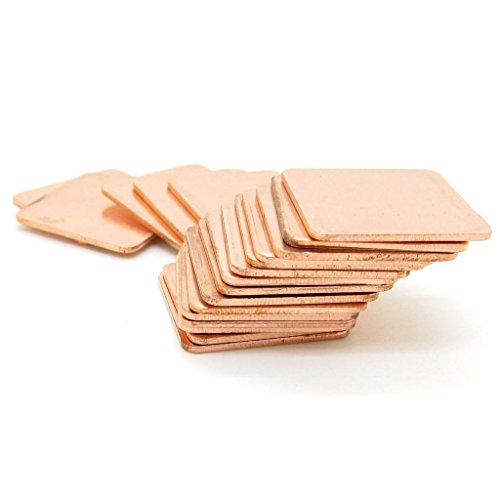 JIUWU IC-Chipsatz GPU CPU Thermo-Kühlkörper Kupfer Pad Unterlegscheibe Größe 20 x 20 x 0,5 mm 20 Stück JIUWU IC-Chipsatz GPU CPU Thermo-Kühlkörper Kupfer Pad Unterlegscheibe Größe 20 x 20 x 0,5 mm 20 Stück von JIUWU