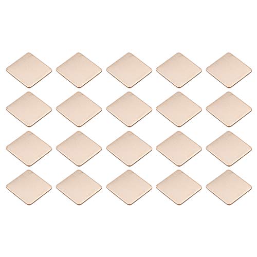 JIUWU IC-Chipsatz GPU CPU Thermo-Kühlkörper Kupfer Pad Unterlegscheibe Größe 20 x 20 x 0,8 mm 20 Stück JIUWU IC-Chipsatz GPU CPU Thermo-Kühlkörper Kupfer Pad Unterlegscheibe Größe 20 x 20 x 0,8 mm 20 Stück von JIUWU