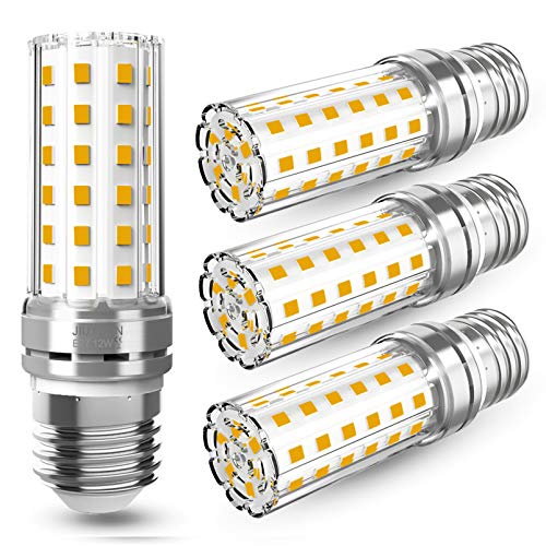 E27 LED Warmweiß 12W Mais Birne Lampen 3000K 1450LM Ersetzt Glühbirnen 100W, Edison Schraube Maiskolben Energiesparlampe Birnen Kerze Licht Glühbirne Nicht Dimmbar - 4er Pack von JIUYUAN