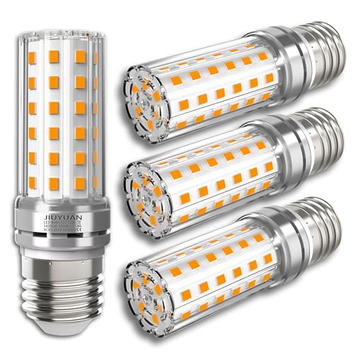 E27 LED Warmweiß 12W Mais Birne Lampen 3000K 1450LM Ersetzt Glühbirnen 100W, Edison Schraube Maiskolben Energiesparlampe Birnen Kerze Licht Glühbirne Nicht Dimmbar - 4er Pack von JIUYUAN