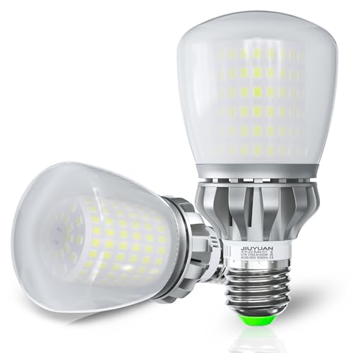 JIUYUAN E27 LED Lampe, 27W 3760 Lumen birne, entspricht 250W Glühlampe, 6000 Kelvin Kaltweiß, LED Glühbirne E27 Nicht Dimmbar, nergiesparlampe Lampen Maiskolben, 2er Pack von JIUYUAN